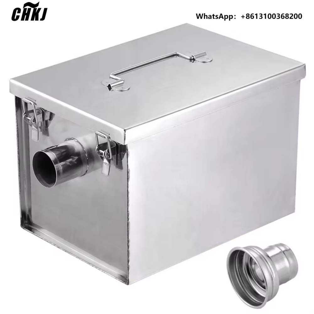 Commercial Kitchen Grease Interceptor - جهاز محمول لفصل الدهون عن الماء