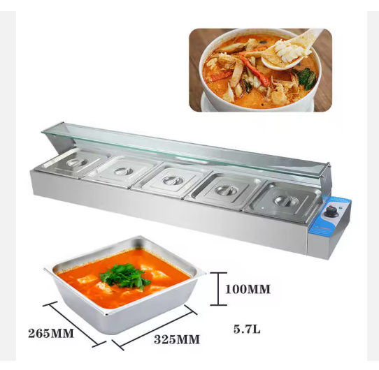 Commercial Kitchen Pans - وعاء تسخين الحساء المزدوج من الستانلس