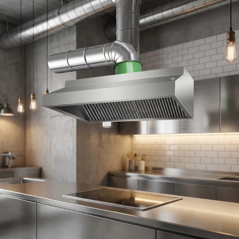 Commercial Kitchen Usa - شفاط مطبخ تجاري قابل للتخصيص يثبت