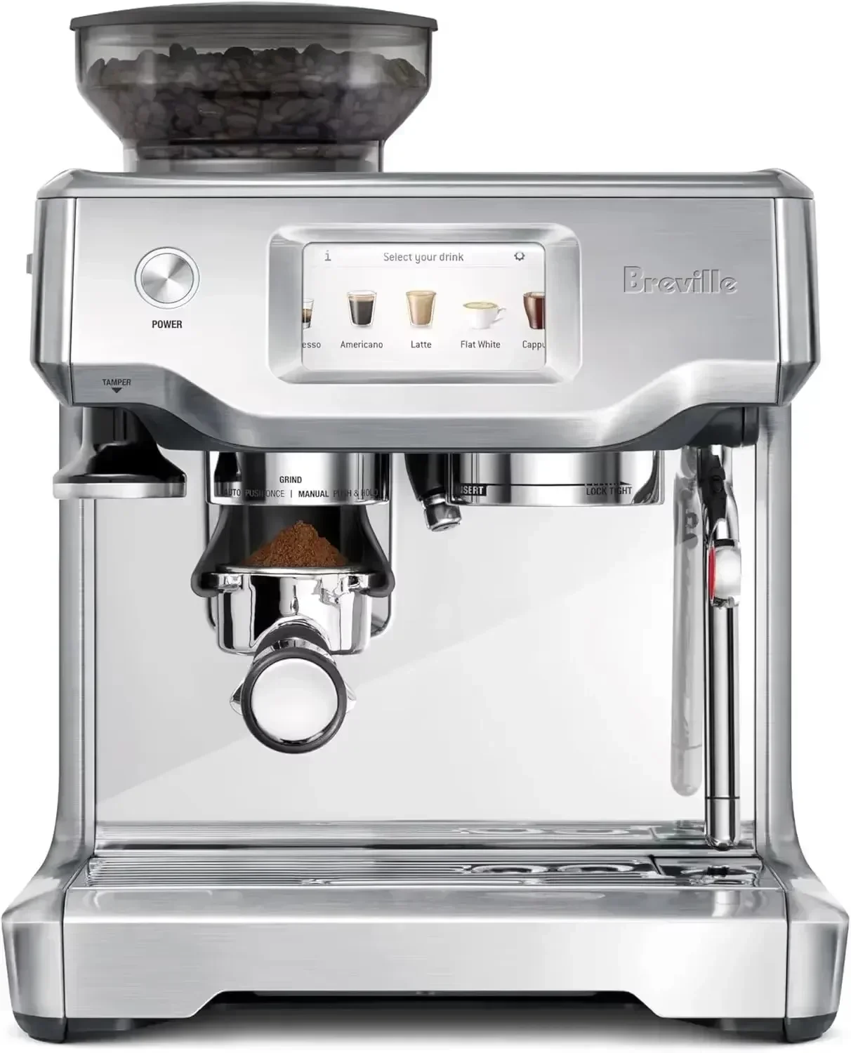 Breville Espresso Barista Touch - ماكينة إسبريسو بريفيل باريستا تاتش BES880BSS