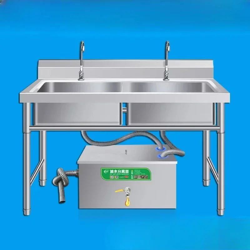 فاصل الزيت والماء، مصيدة الشحو - مراجعة Commercial Kitchen Grease Trap وسعره