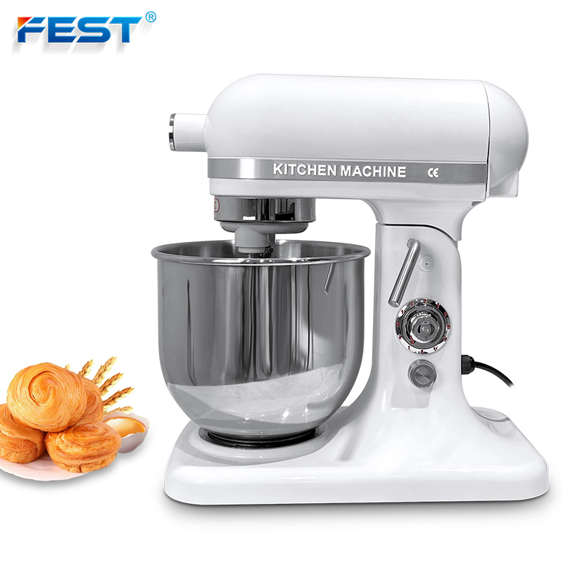 المطبخ المنزلي 7 لتر وعاء خلط  - مراجعة Commercial Kitchen Mixers Dough Mixer وسعره