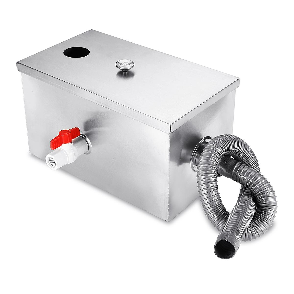 مصيدة شحم من الفولاذ المقاوم ل - مراجعة Commercial Kitchen Grease Trap وسعره