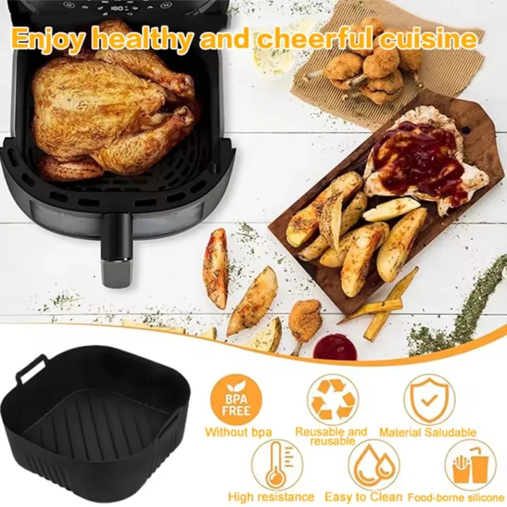 سيليكون الهواء المقلاة العفن ش - مراجعة Commercial Kitchen Pans وسعره
