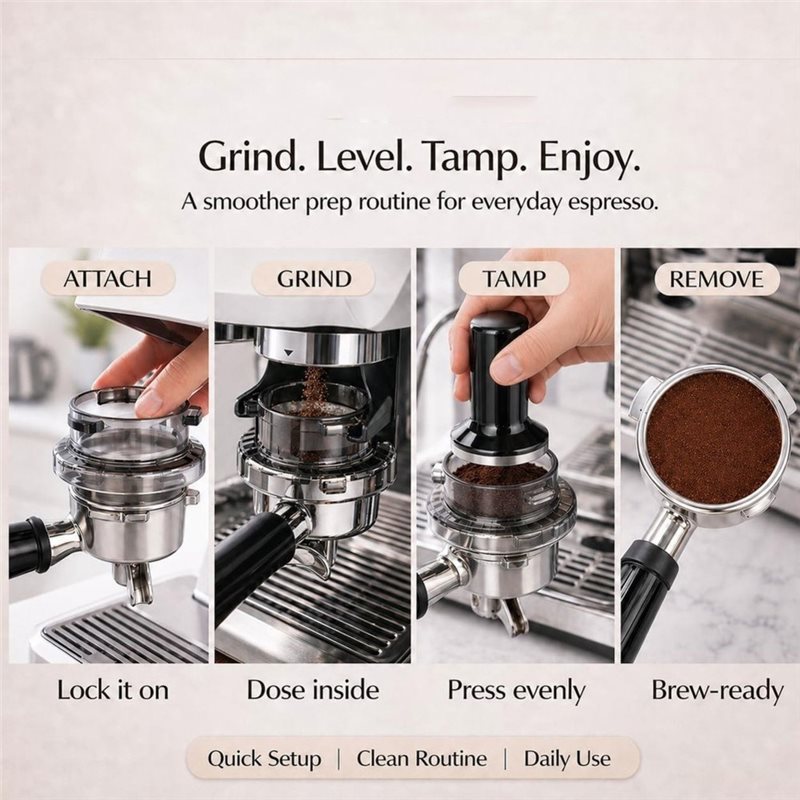 عرض ترويجي! قمع توزيع القهوة ب - مراجعة Breville Espresso Barista Touch وسعره