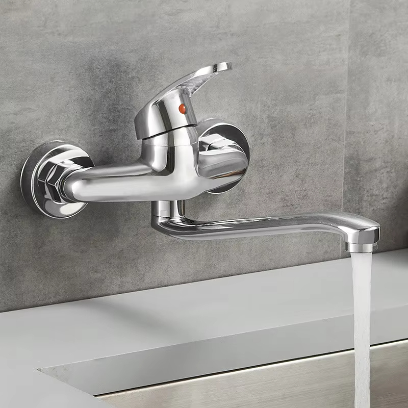 صنبور حوض مزدوج الفتحات للمطبخ - مراجعة Commercial Kitchen Faucet وسعره