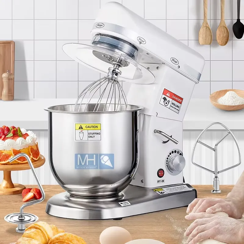 خلاط طعام كهربائي تجاري للمخاب - مراجعة Commercial Kitchen Mixers Dough Mixer وسعره